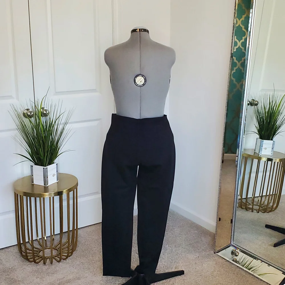 Lauren Ralph Lauren Women's Faux Leather Leggings, Black (Size 16) - Picture 4 of 9